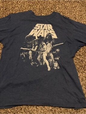MAD Engine Star Wars Tee in Black with White Logo